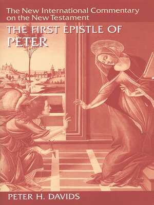 cover image of The First Epistle of Peter